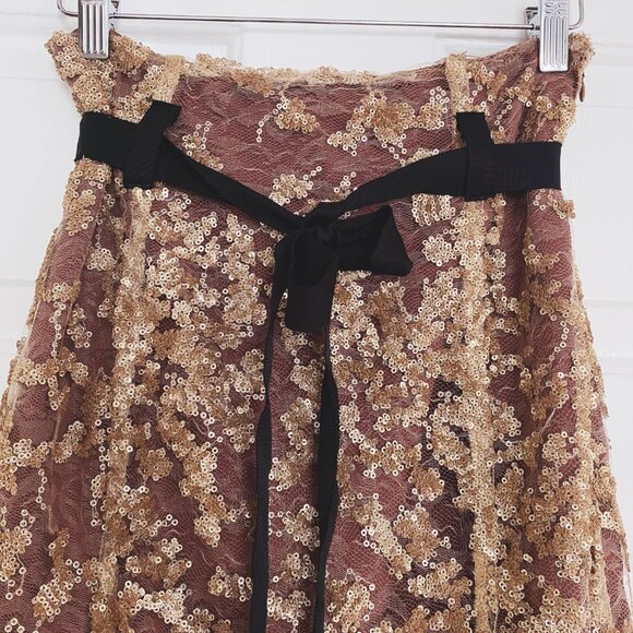 Lahive Genevive Sequin Skirt - Picture 3 of 10